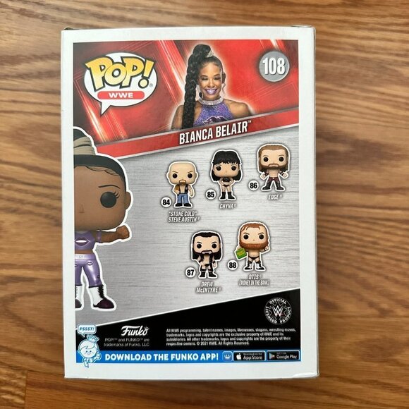 WWE Bianca Belair Funko Pop #108 - Picture 5 of 9